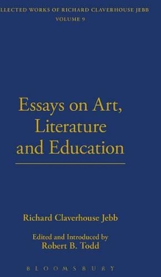 Book cover for Essays On Art, Literature And Education