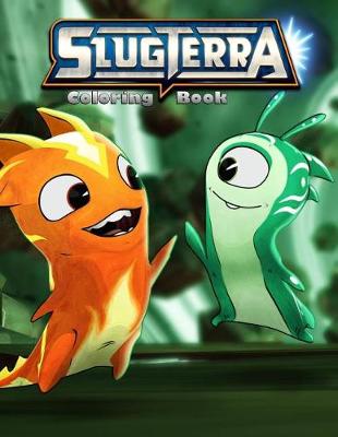 Book cover for Slugterra Coloring Book