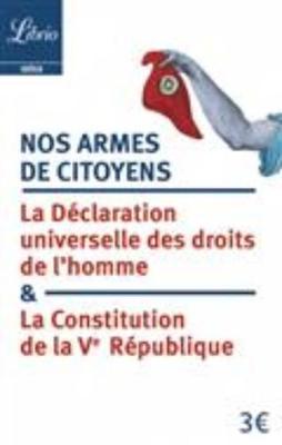 Book cover for Nos armes de citoyens