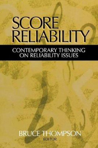 Cover of Score Reliability