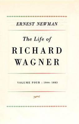 Book cover for Life of R Wagner Vol 4