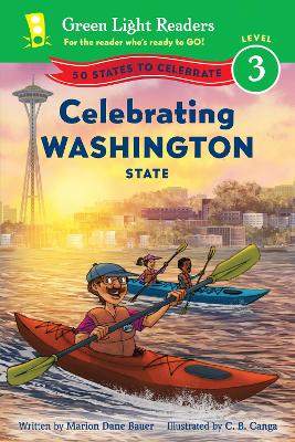 Book cover for Celebrating Washington State: 50 States to Celebrate: Green Light Reader, Level 3