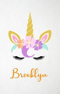 Book cover for Brooklyn A5 Lined Notebook 110 Pages