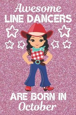 Book cover for Awesome Line Dancers Are Born In October