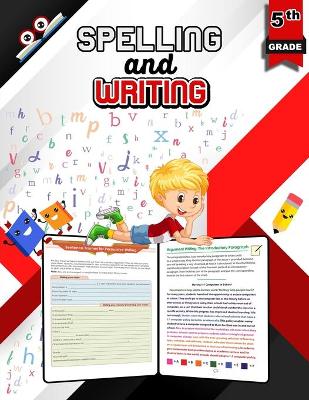 Book cover for Spelling and Writing for Grade 5 - Color Edition