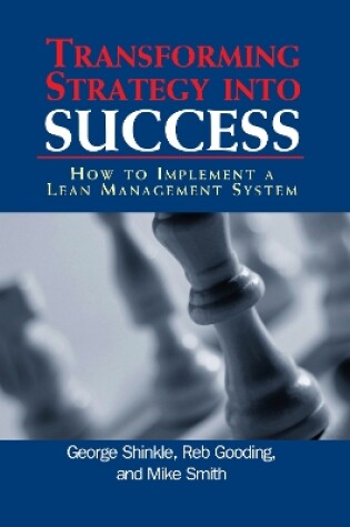 Cover of Transforming Strategy into Success
