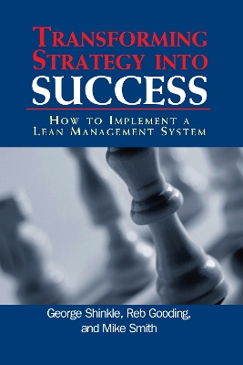 Book cover for Transforming Strategy into Success