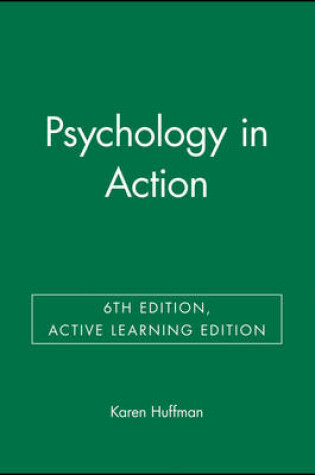 Cover of Webct Psychology 6e