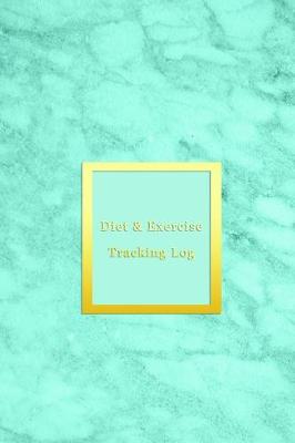 Book cover for Diet & Exercise Tracking Log