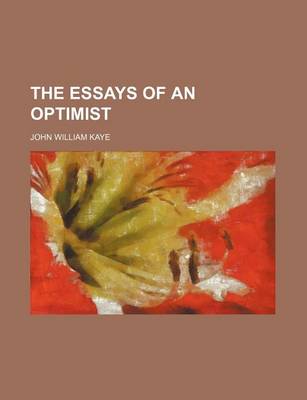 Book cover for The Essays of an Optimist