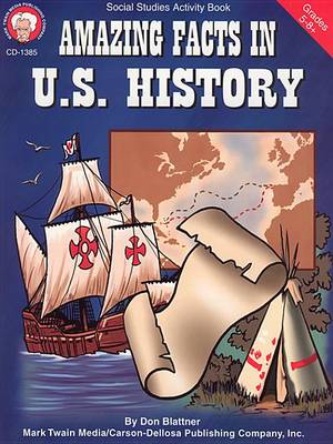 Book cover for Amazing Facts in U.S. History, Grades 5 - 8