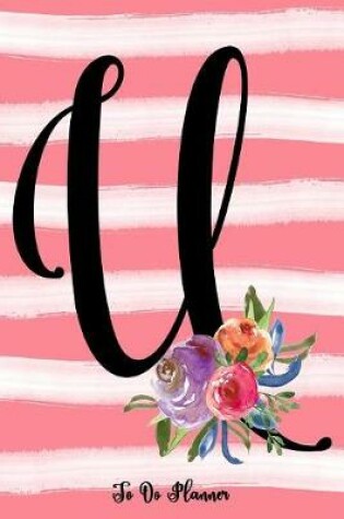 Cover of Monogram U Notebook