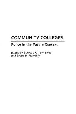 Book cover for Community Colleges