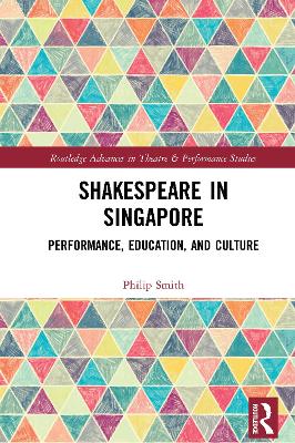 Book cover for Shakespeare in Singapore
