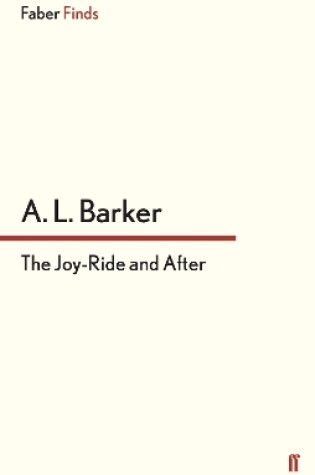 Cover of The Joy-Ride and After