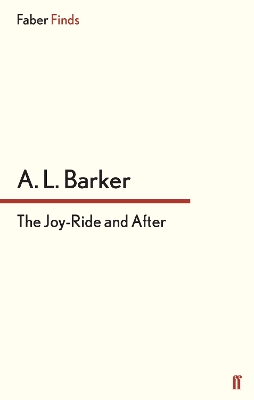 Book cover for The Joy-Ride and After