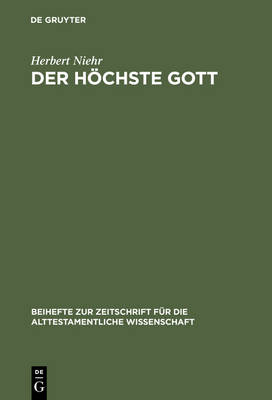 Book cover for Der Hochste Gott