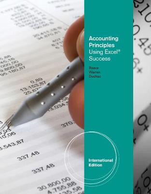 Book cover for Accounting Principles Using Excel (R) for Success