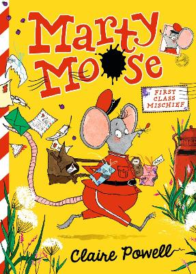 Book cover for Marty Moose: First Class Mischief