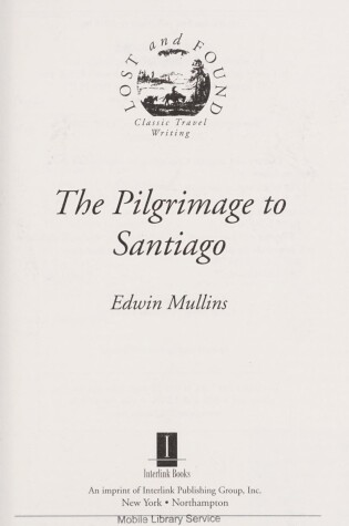 Cover of Pilgrimage to Santiago