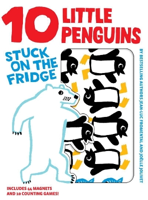 Book cover for 10 Little Penguins Stuck on Fridge
