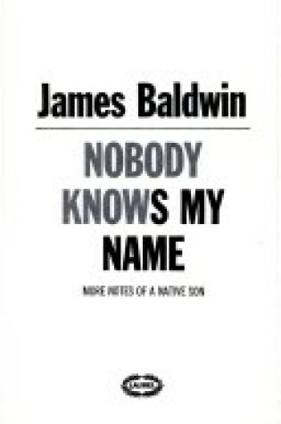 Cover of Nobody Knows My Name