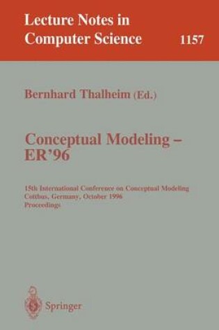 Cover of Conceptual Modeling - Er '96