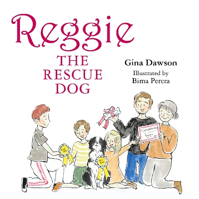 Book cover for Reggie the Rescue Dog