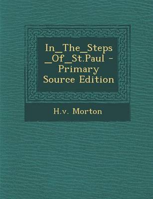 Book cover for In_the_steps_of_st.Paul - Primary Source Edition