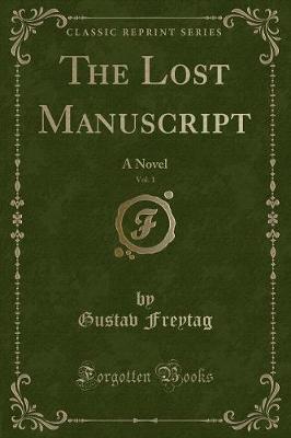 Book cover for The Lost Manuscript, Vol. 1