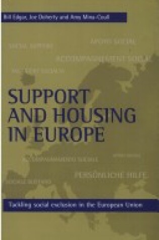 Cover of Support in Housing in Europe