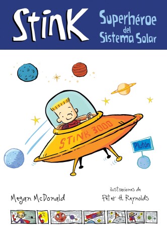 Book cover for Superhéroe del sistema solar / Stink: Solar System Superhero