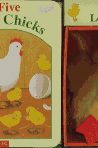 Cover of Five Lost Chicks, with Blocks and Toy
