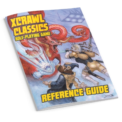 Book cover for Xcrawl Classics Reference Booklet