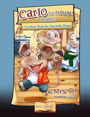 Book cover for Carlo the Mouse, Book 1