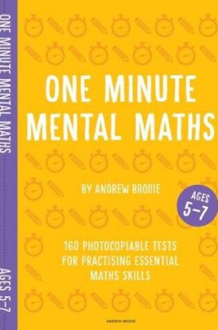 Cover of One Minute Mental Maths for Ages 5-7