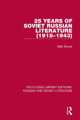 Cover of Routledge Library Editions: Russian and Soviet Literature