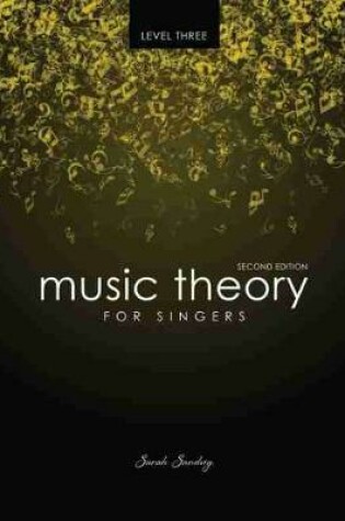 Cover of Music Theory for Singers Level Three