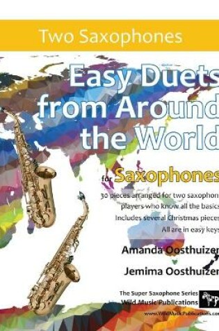Cover of Easy Duets from Around the World for Saxophones