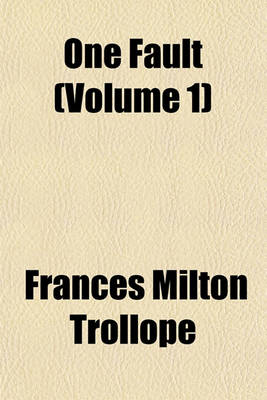 Book cover for One Fault (Volume 1)