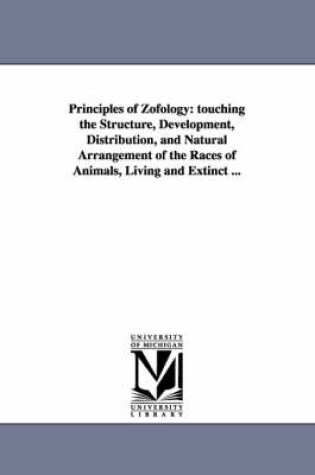 Cover of Principles of Zofology