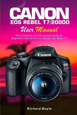 Book cover for Canon EOS Rebel T7/2000D User Manual