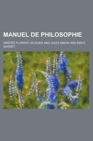 Cover of Manuel de Philosophie