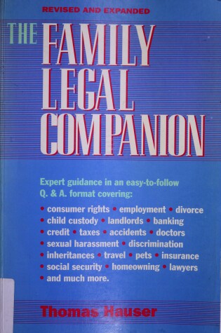 Cover of The Family Legal Companion