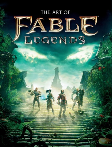 Book cover for The Art of Fable Legends