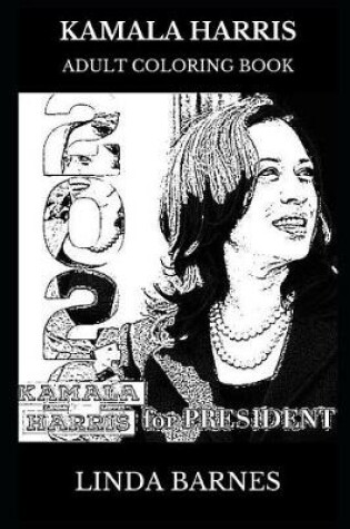 Cover of Kamala Harris Adult Coloring Book