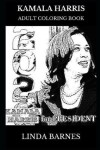 Book cover for Kamala Harris Adult Coloring Book