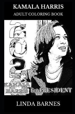 Cover of Kamala Harris Adult Coloring Book