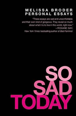 Book cover for So Sad Today