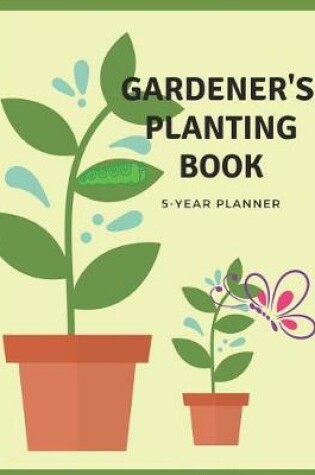 Cover of Gardeners Companion Planting Book - Square Foot Gardening Chart for Beginner